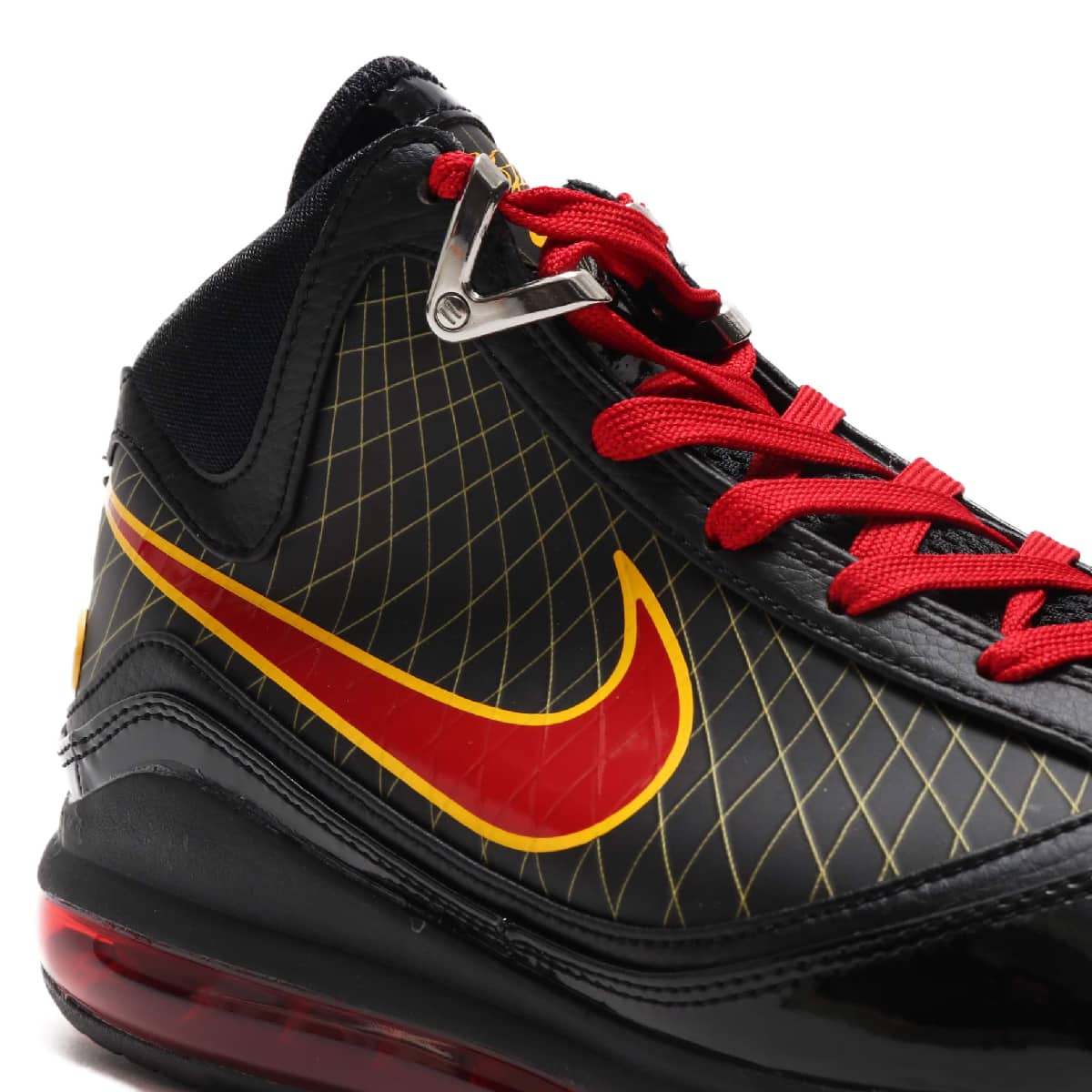NIKE LEBRON VII QS BLACK/VARSITY RED-VARSITY MAIZE 20SP-S（ナイキ
