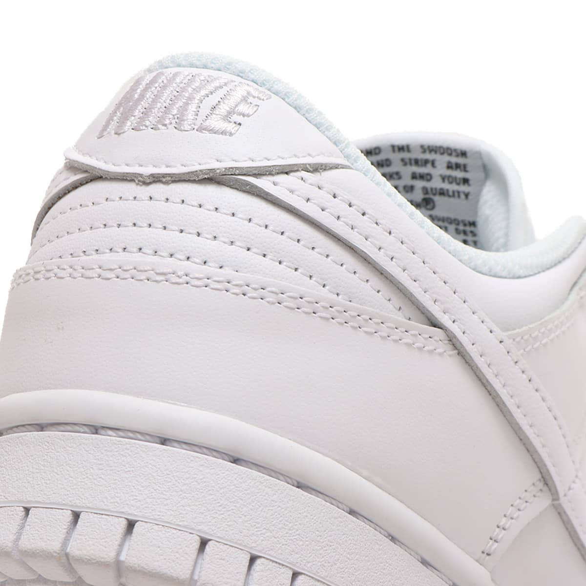 NIKE W DUNK LOW WHITE/WHITE-WHITE 21FA-I（ナイキ ウィメンズ ダンク