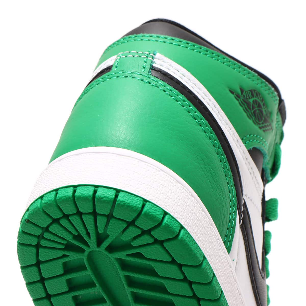 JORDAN BRAND JORDAN 1 RETRO HIGH OG PS BLACK/LUCKY GREEN-WHITE