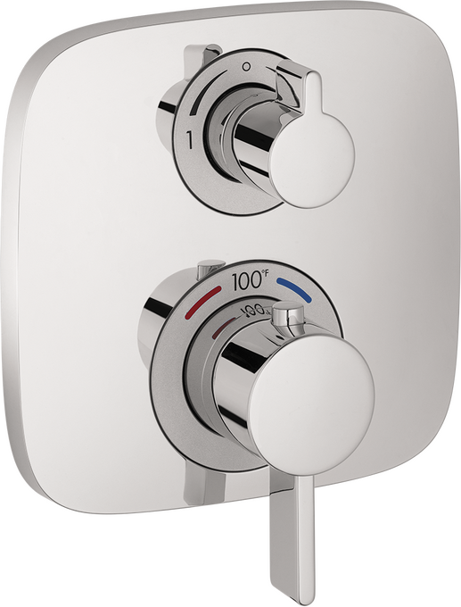 Ecostat E Shower mixers: 2-handle, 2 functions, Chrome, Art. no