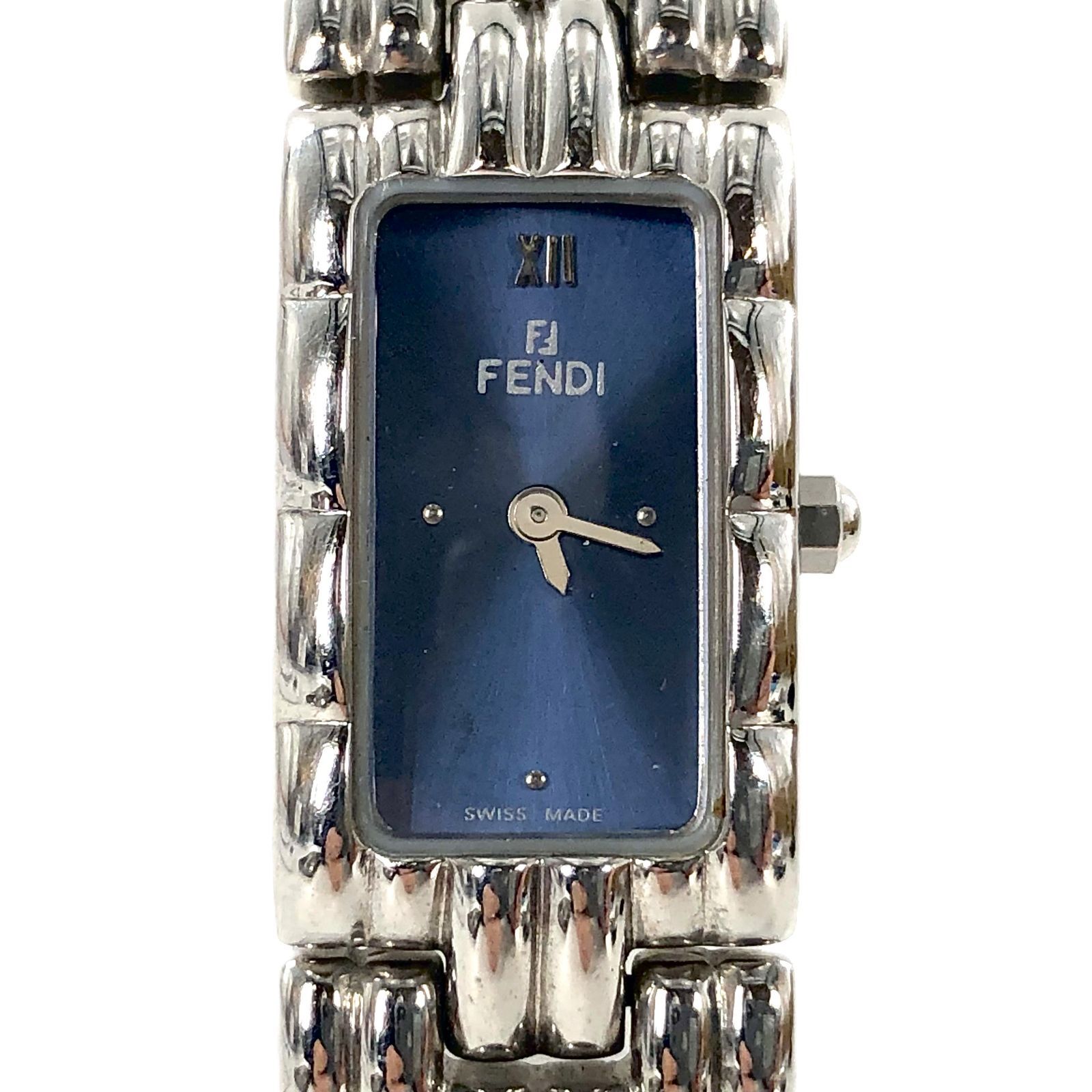 FENDI フェンディ 660L オロロジ SS/QZ ネイビー文字盤 レディース
