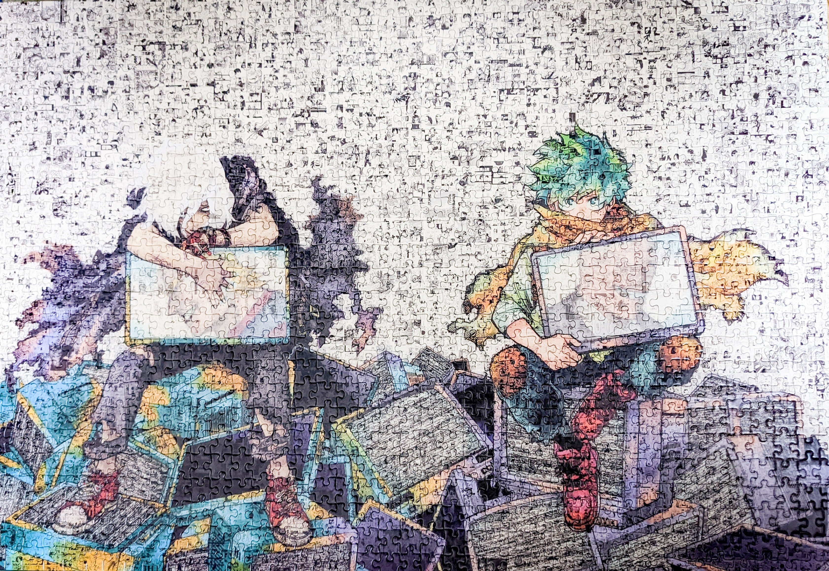僕のヒーローアカデミア原画展 モザイクアートパズル 1000ピース 僕の