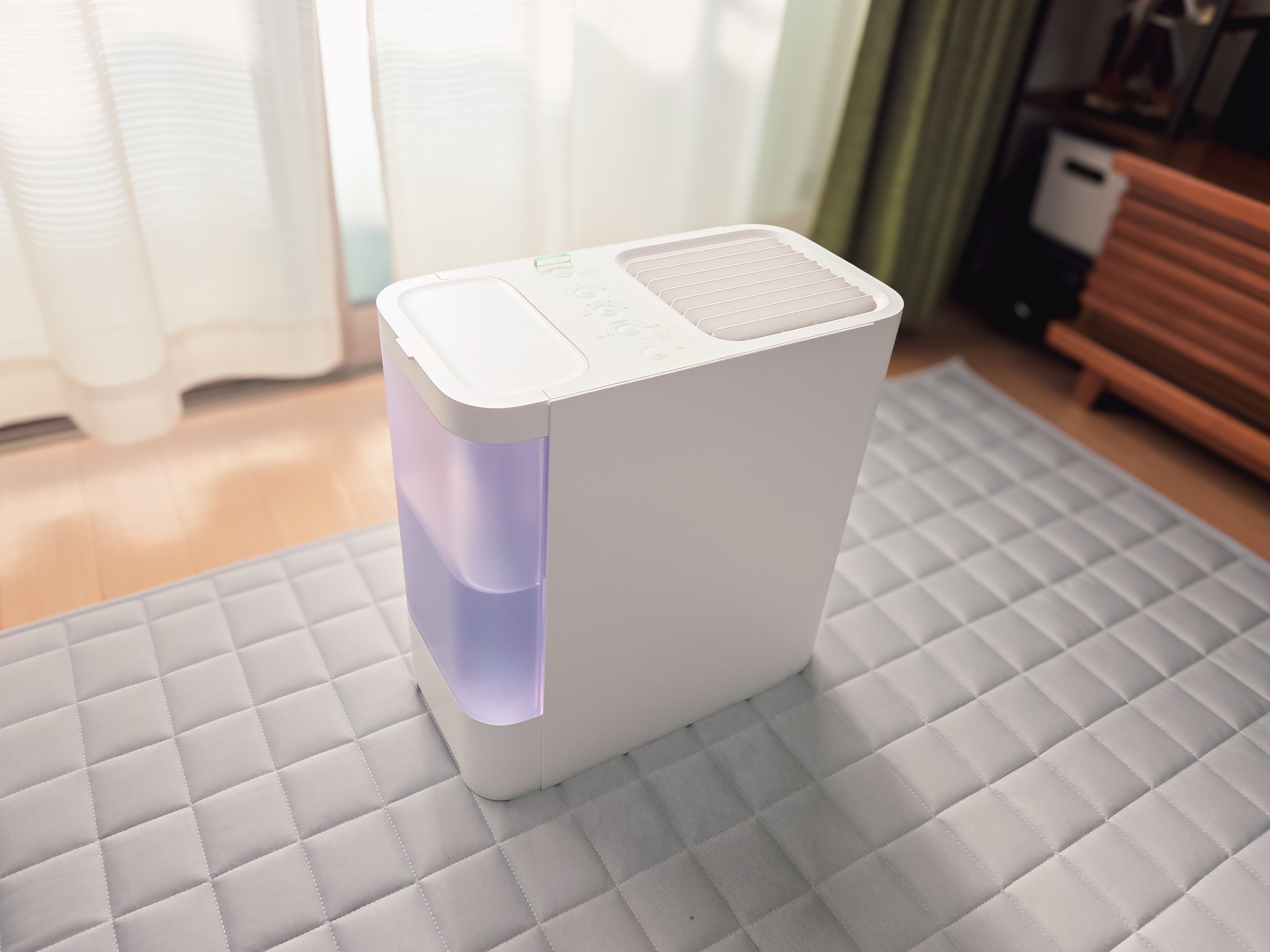 SwitchBot気化式加湿器レビュー】乾燥する季節にうるおいを。│毎日