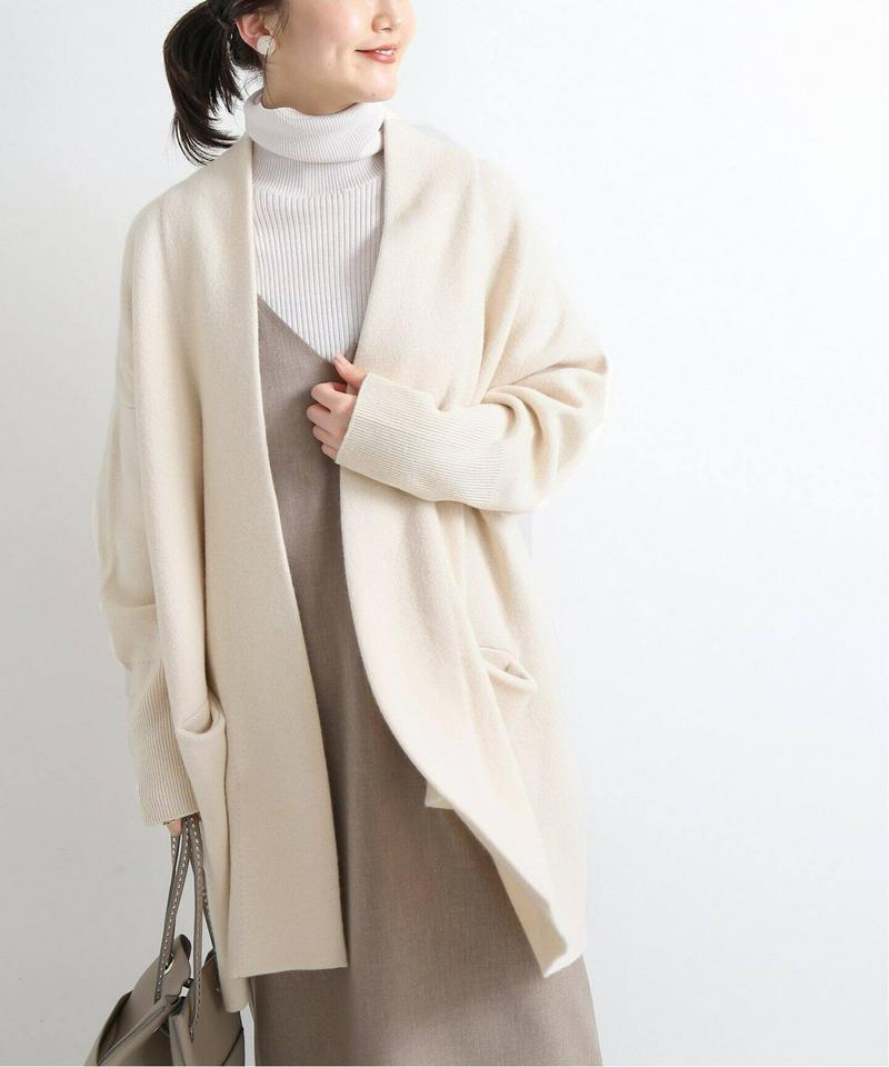 IENA(イエナ)の「《追加》ウールカシミヤガウンカーディガン◇（IENA