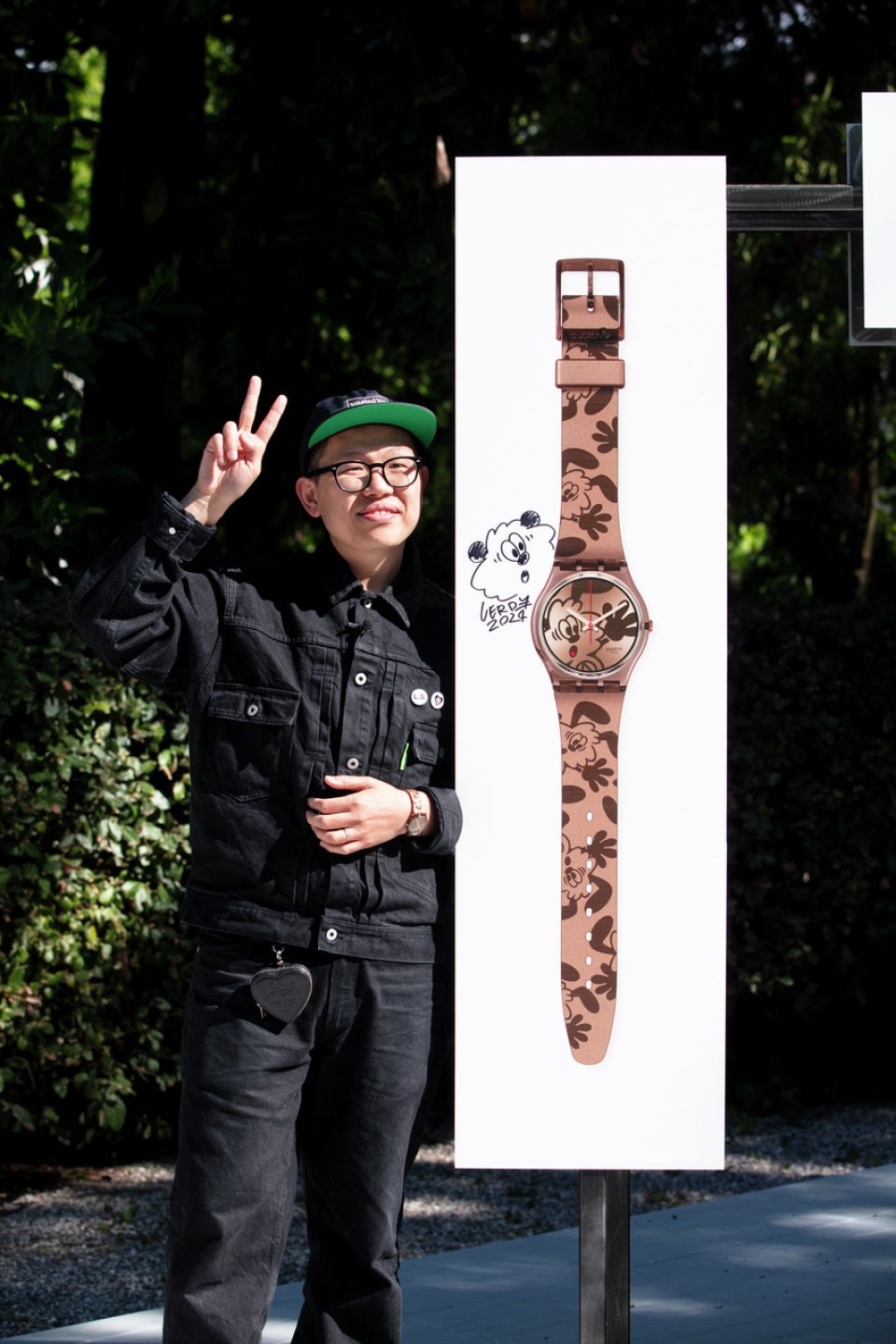 SWATCH がイタリアの芸術の祭典「BIENNALE ARTE 2024」 で日本の有名