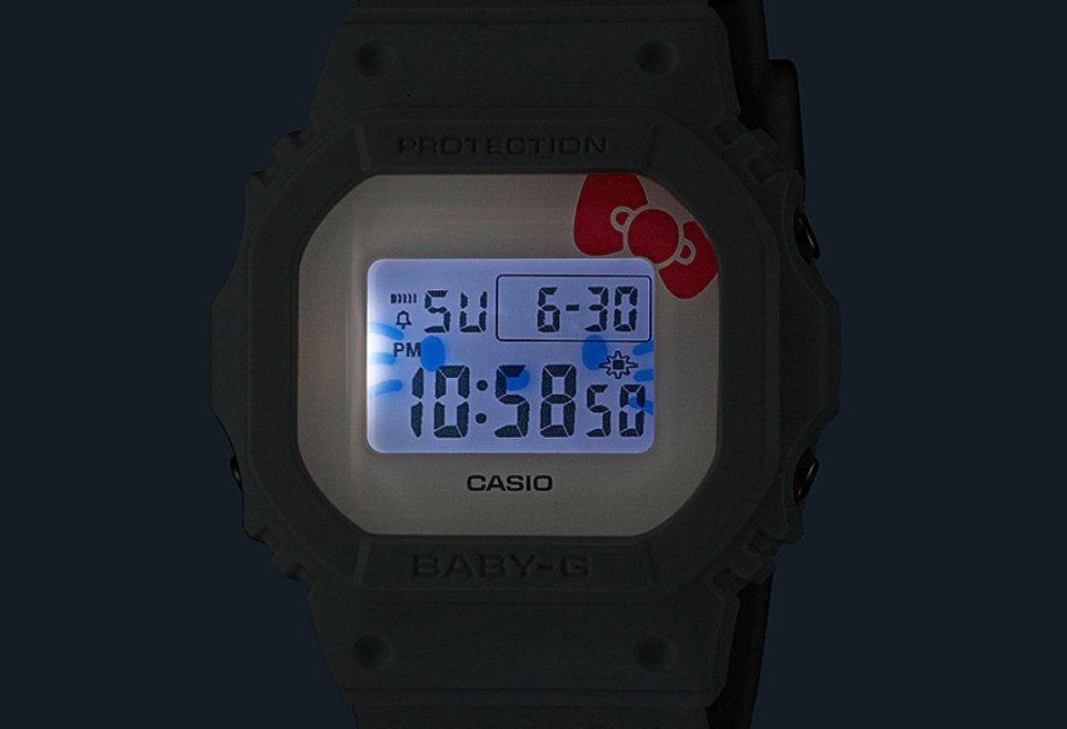 BABY-G” がハローキティ50周年を記念し1974年誕生当時をイメージした