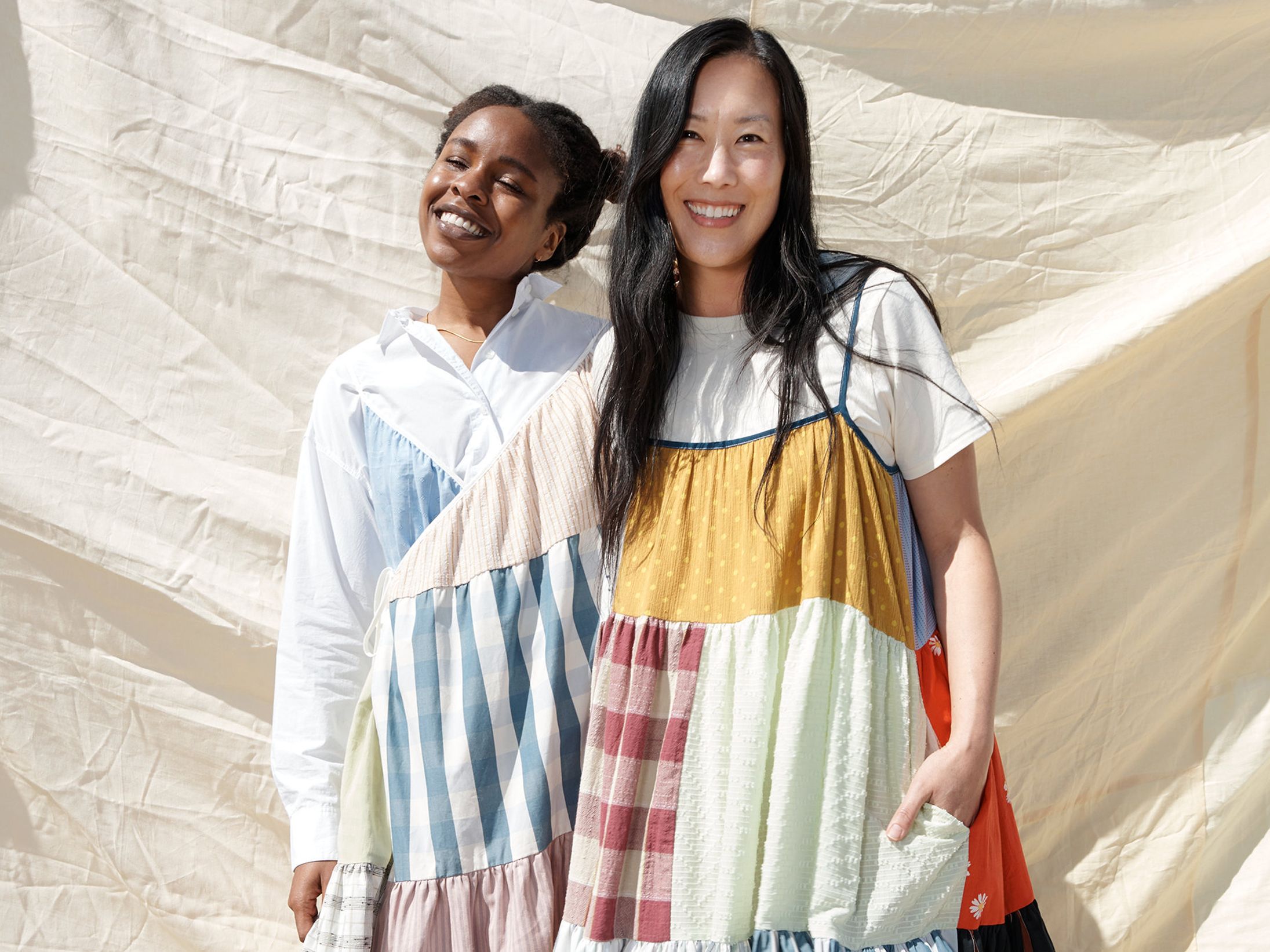 Madewell Gets Into Upcycling With a Capsule of Patchwork Dresses
