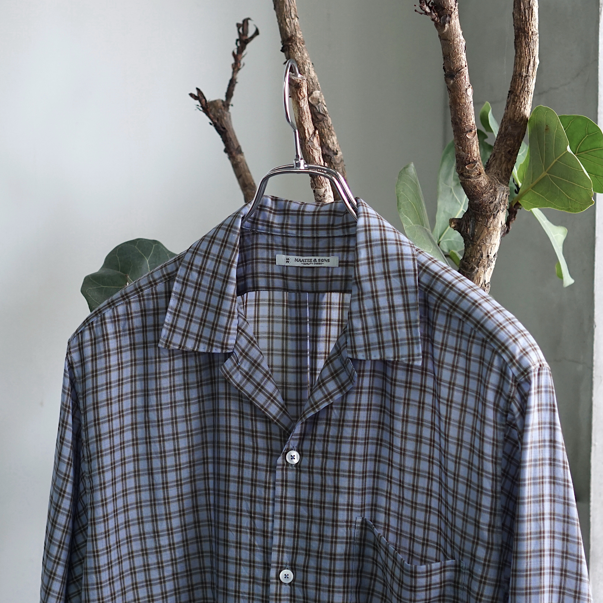 MAATEE&SONS H WOOL ONE PIECE COLLAR SHIRTS – Arthur Fashion World