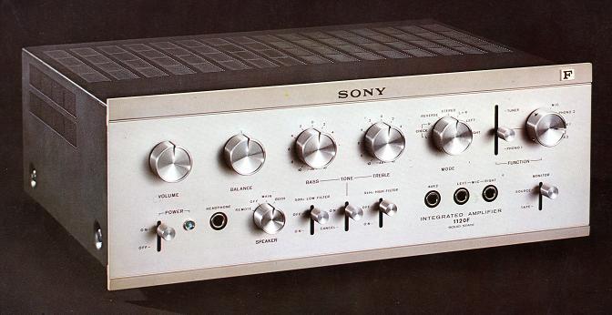 SONY TA-1120F Specifications SONY