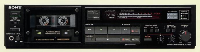 SONY TC-R502の仕様 ソニー