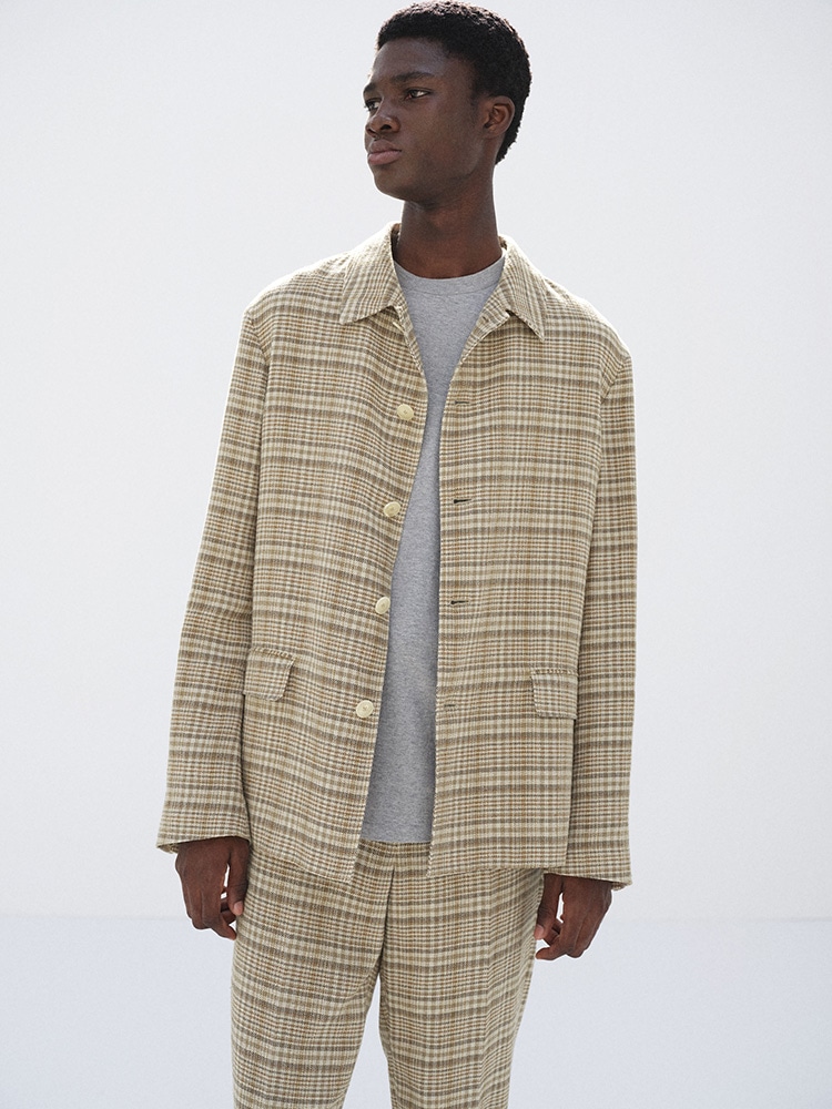 LIGHT WOOL MAX GABARDINE COAT - AURALEE Official Website
