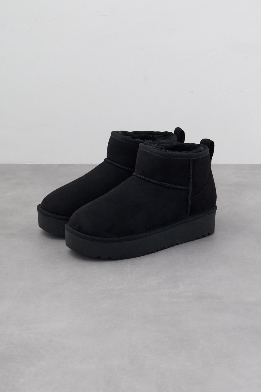 厚底ムートンショートブーツ｜WOMEN｜250HAB55-200H｜AZUL BY MOUSSY