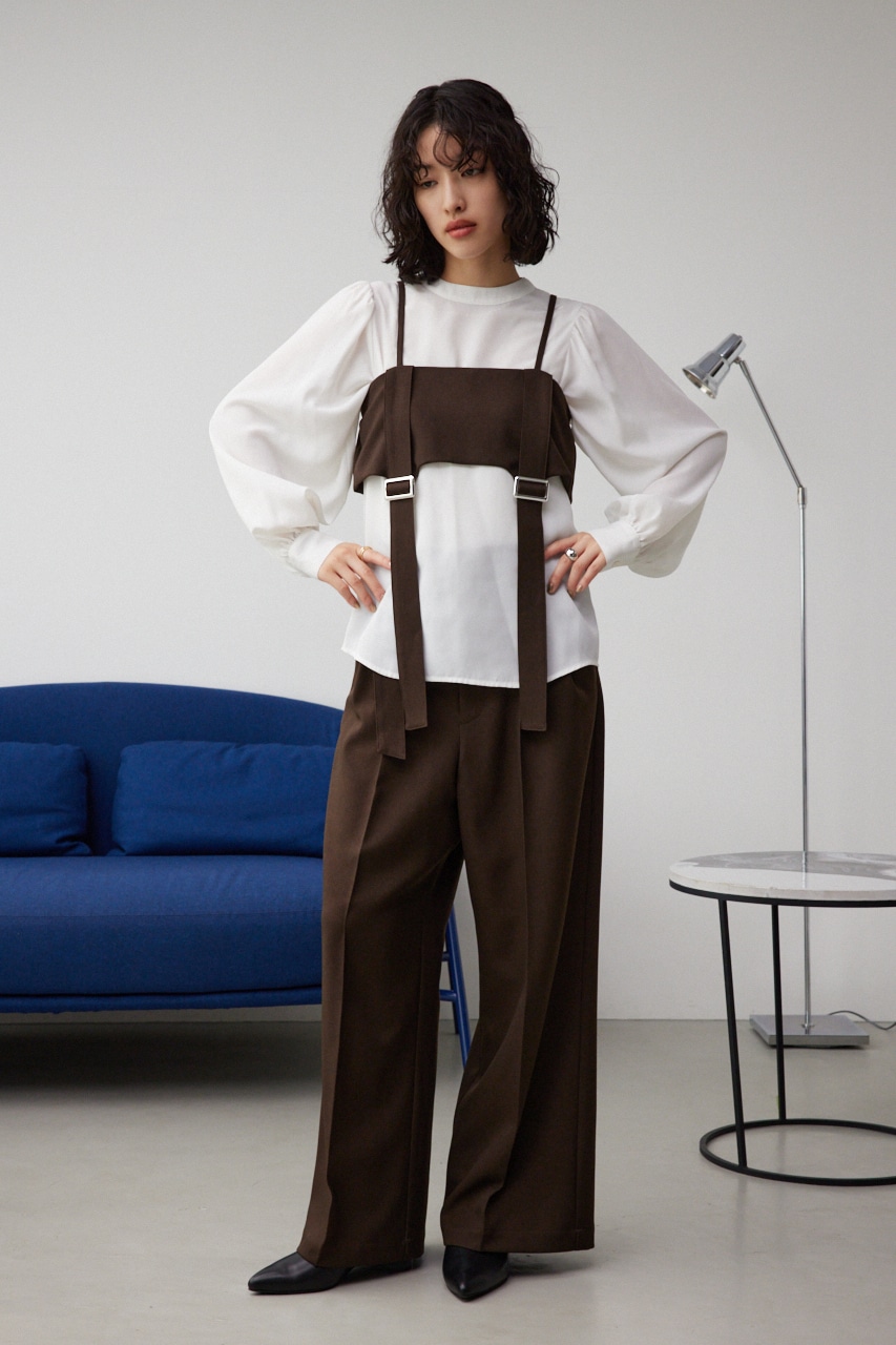 ガータービスチェレイヤードトップス｜WOMEN｜250HAC30-556I｜AZUL BY