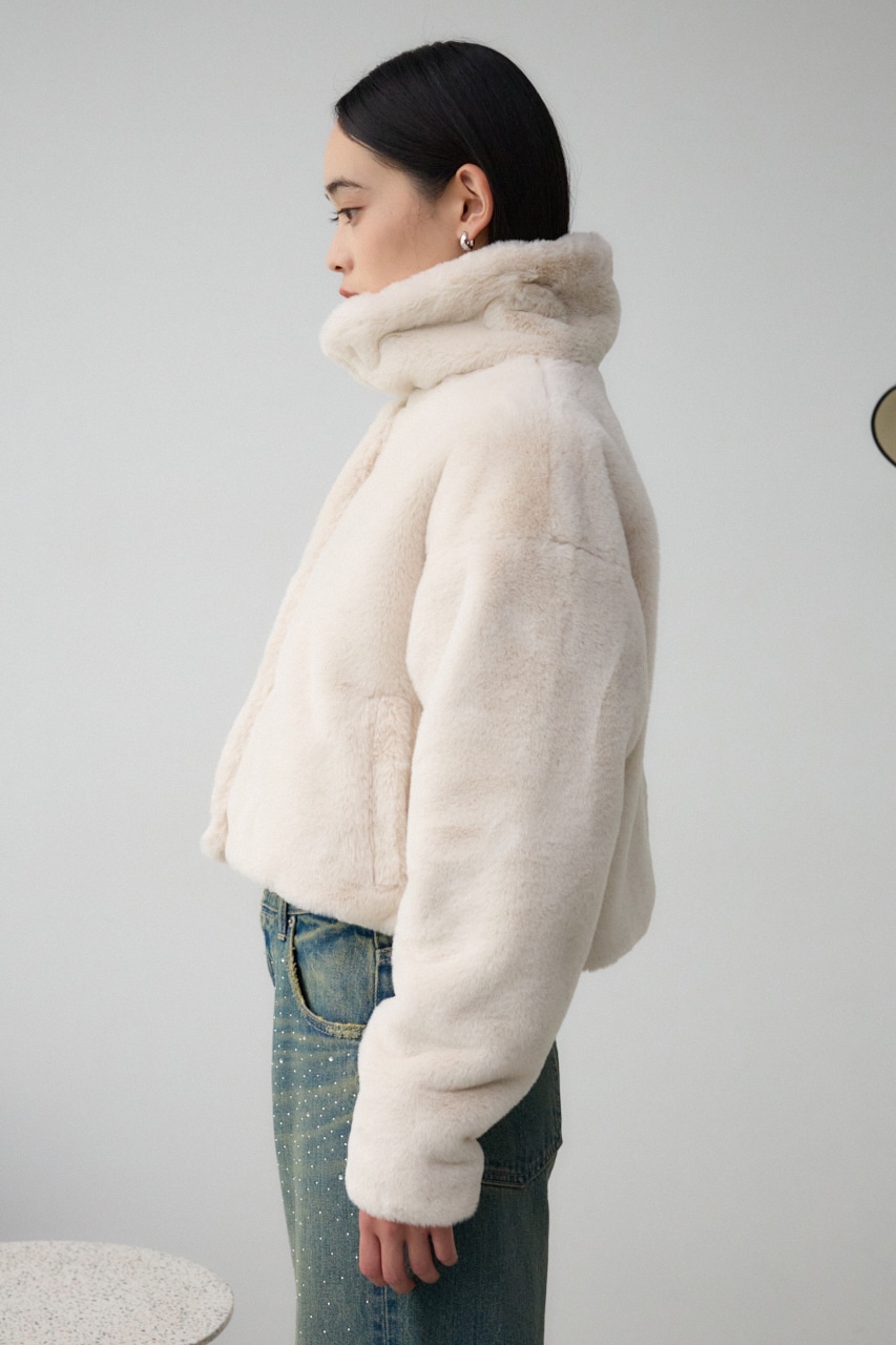 ファーショートコート｜WOMEN｜250HAC30-565I｜AZUL BY MOUSSY