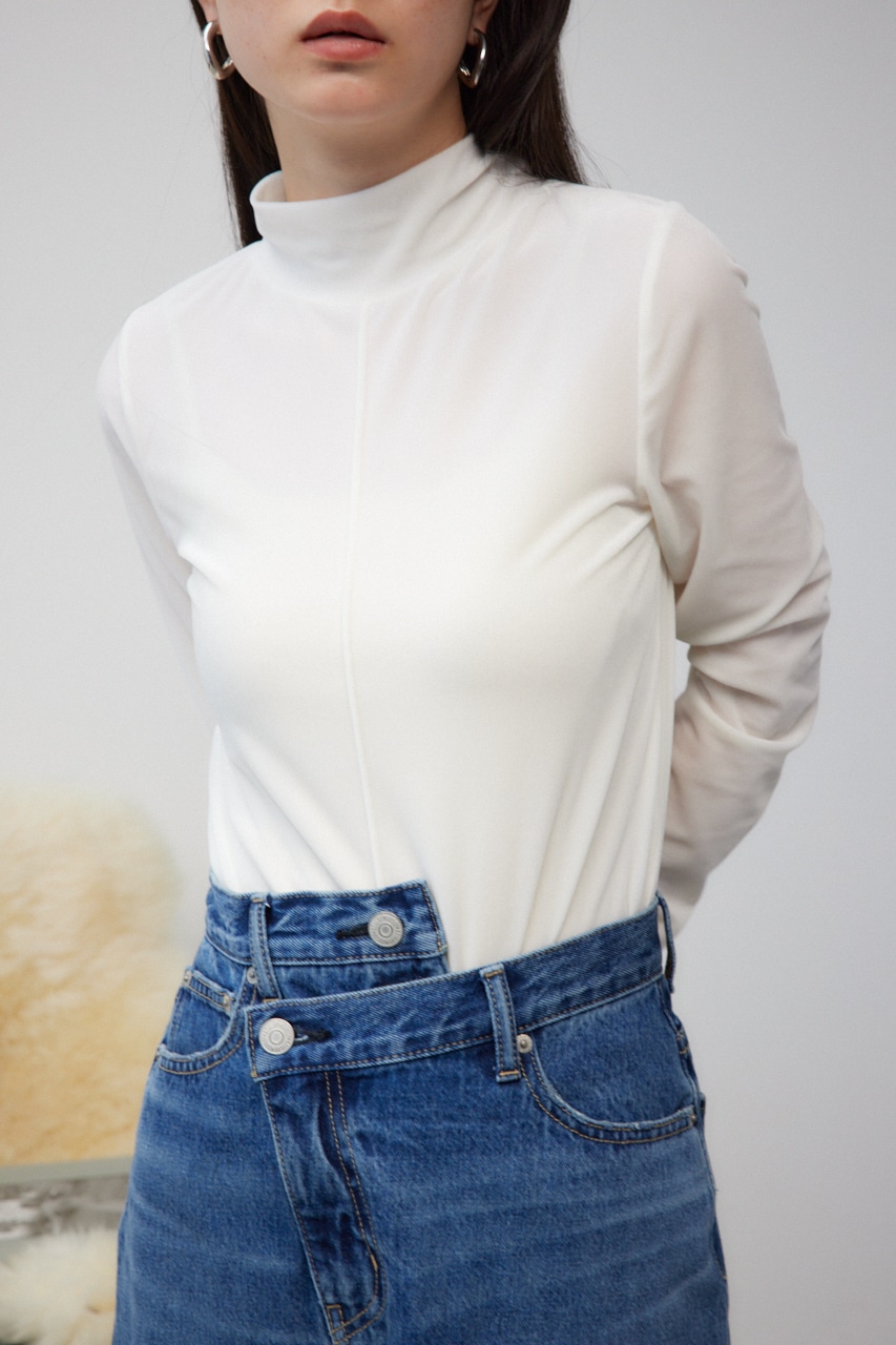 ベロアカットトップス｜WOMEN｜250HAF80-229G｜AZUL BY MOUSSY