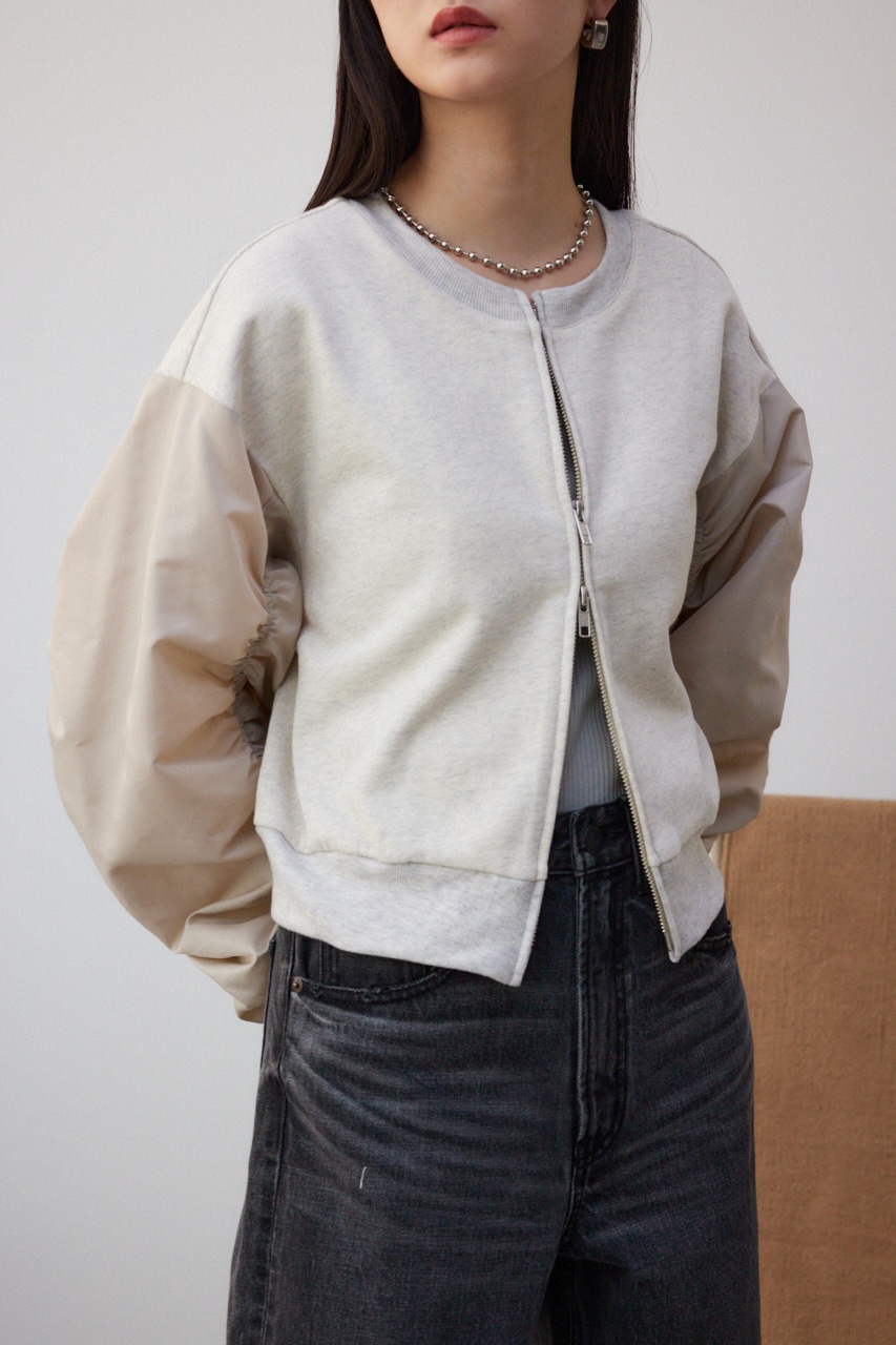 ドッキングスウェットカーディガン｜WOMEN｜250HSG80-504C｜AZUL BY