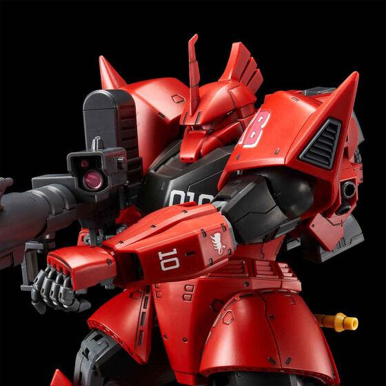 真紅の稲妻」の異名を持つジョニーの専用機「ゲルググ」のMGガンプラが
