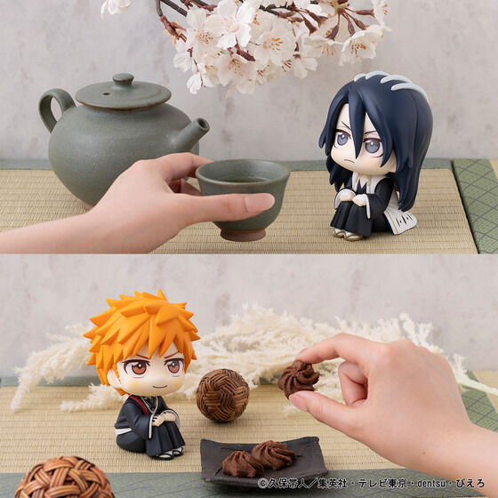 るかっぷ BLEACH 黒崎一護＆朽木白哉 セット【限定座布団付き