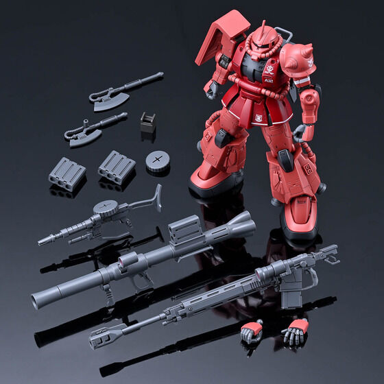 HG 1/144 シャア専用高機動型ザクII│株式会社BANDAI SPIRITS