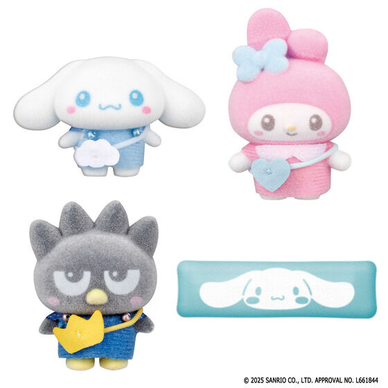 ぷちとも Sanrio characters シナモロール＆マイメロディ＆バッドばつ