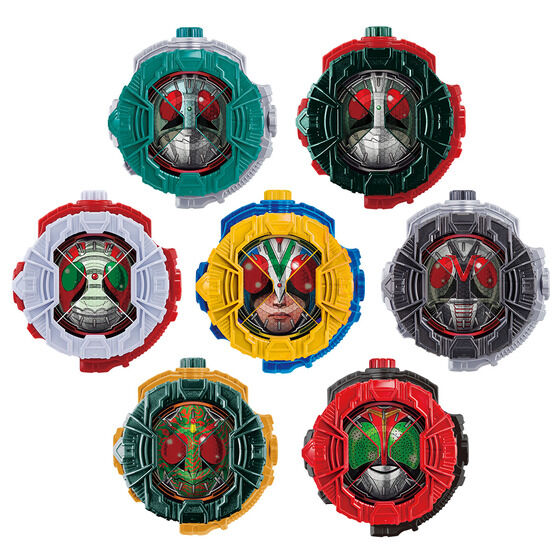 受注開始】仮面ライダージオウ「DX昭和ライダーライドウォッチセット