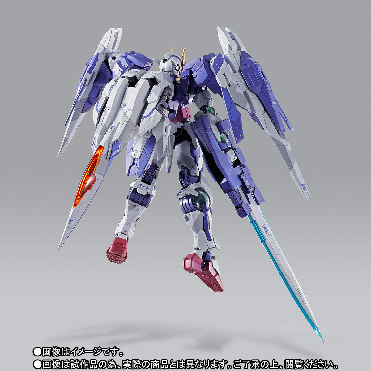 抽選販売】METAL BUILD ダブルオーライザー デザイナーズブルー Ver