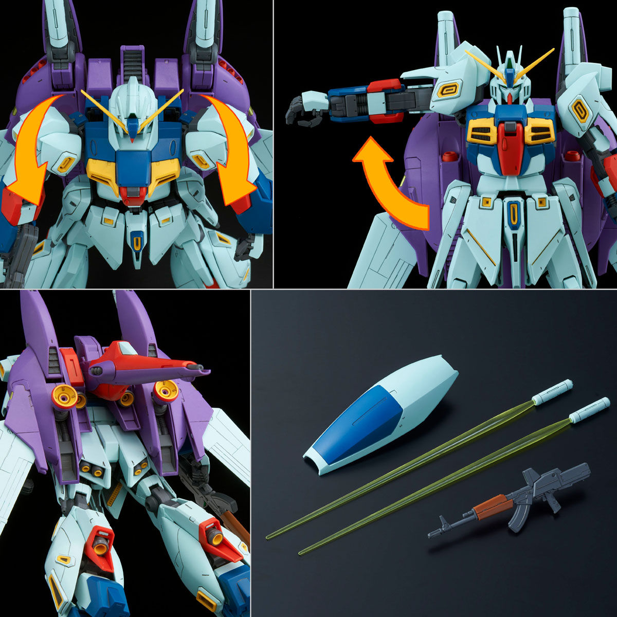 MG 1/100 リ・ガズィ・カスタム【再販】【3次：2023年4月発送