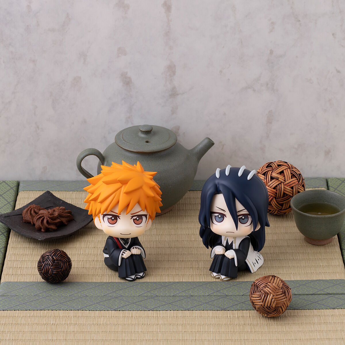 るかっぷ BLEACH 黒崎一護＆朽木白哉 セット【限定座布団付き