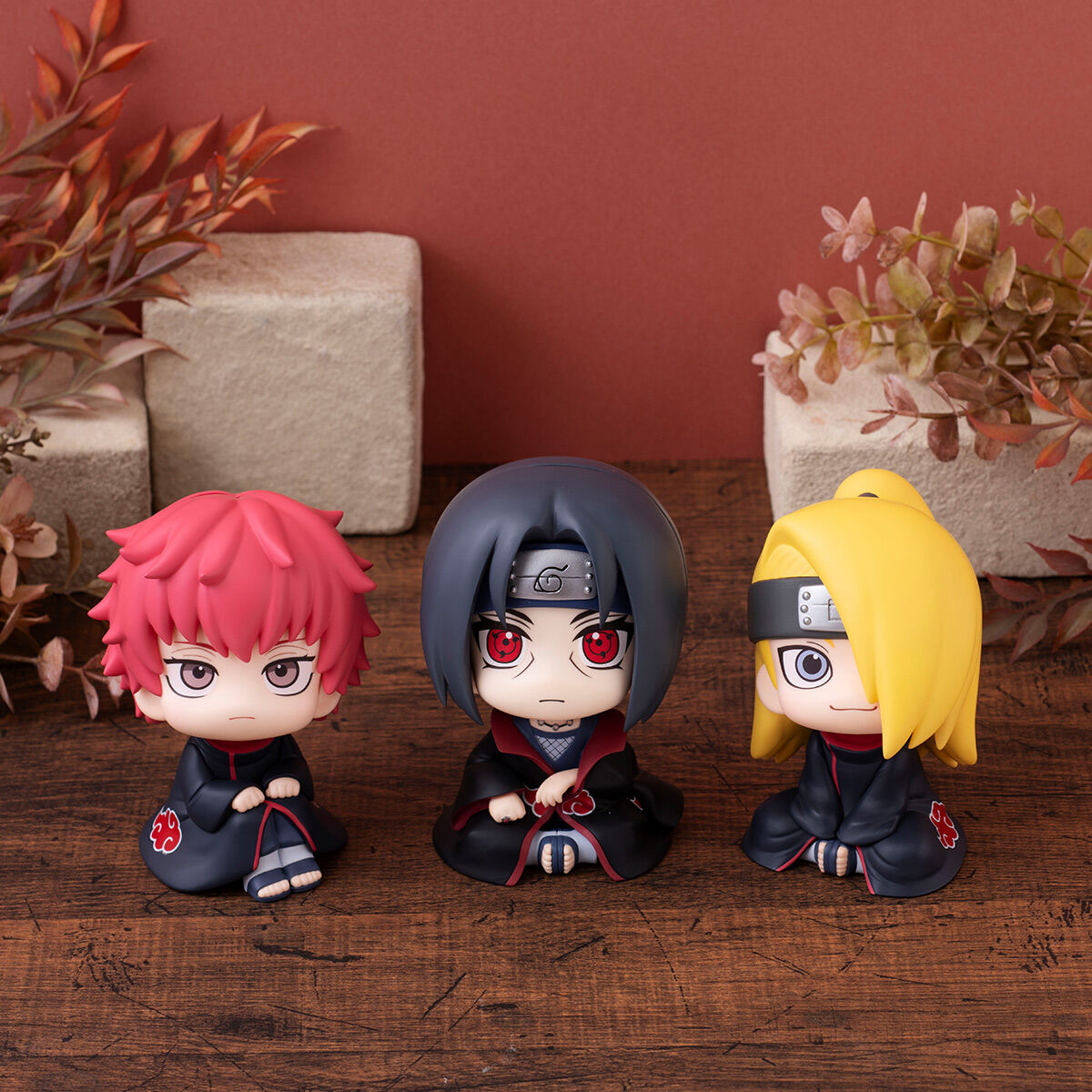 るかっぷ NARUTO-ナルト- 疾風伝 サソリ＆デイダラ セット【限定座布団