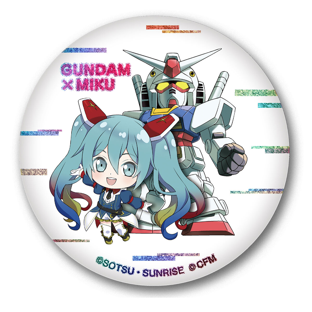 ガンダム×初音ミクコラボ記念缶バッジセット｜発送日：2025年5月
