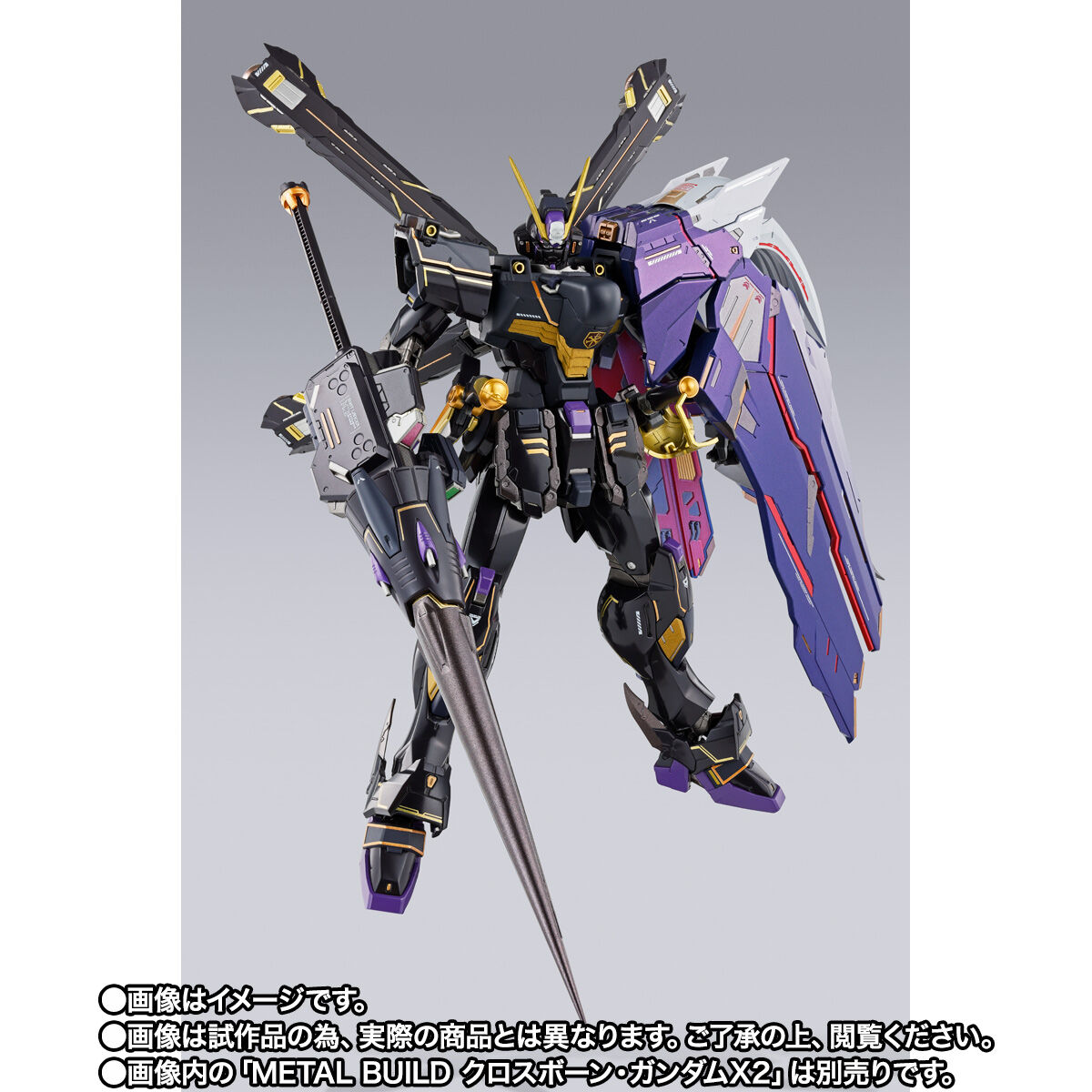 METAL BUILD クロスボーン・ガンダムX1 ハーフクロス（キンケドゥ搭乗