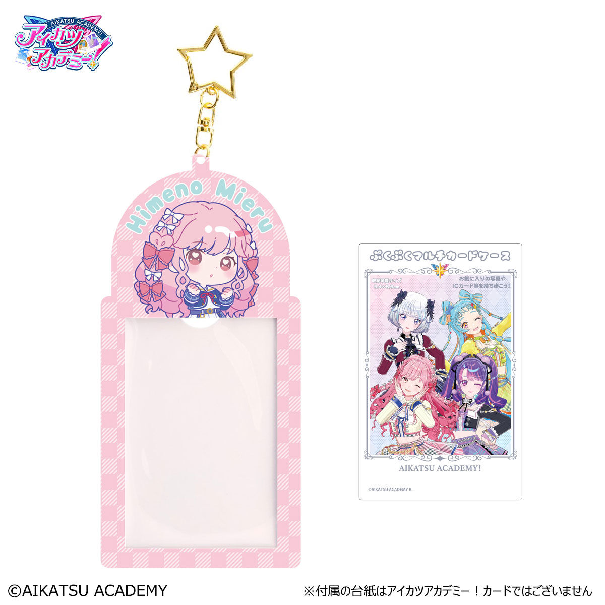 再販】アイカツアカデミー！ぷくぷくマルチカードケース 全4種