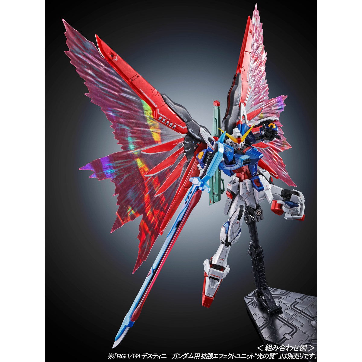 RG 1/144 デスティニーガンダム［チタニウムフィニッシュ］【再販