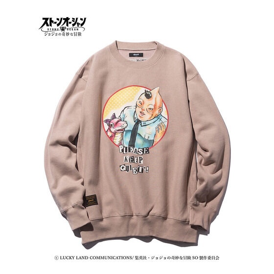 ジョジョの奇妙な冒険 ストーンオーシャン【glamb】スウェット ロッコ