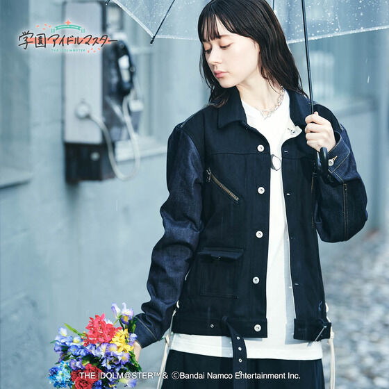 学園アイドルマスター×gladgarb Luna say maybe Denim Jacket（全1種