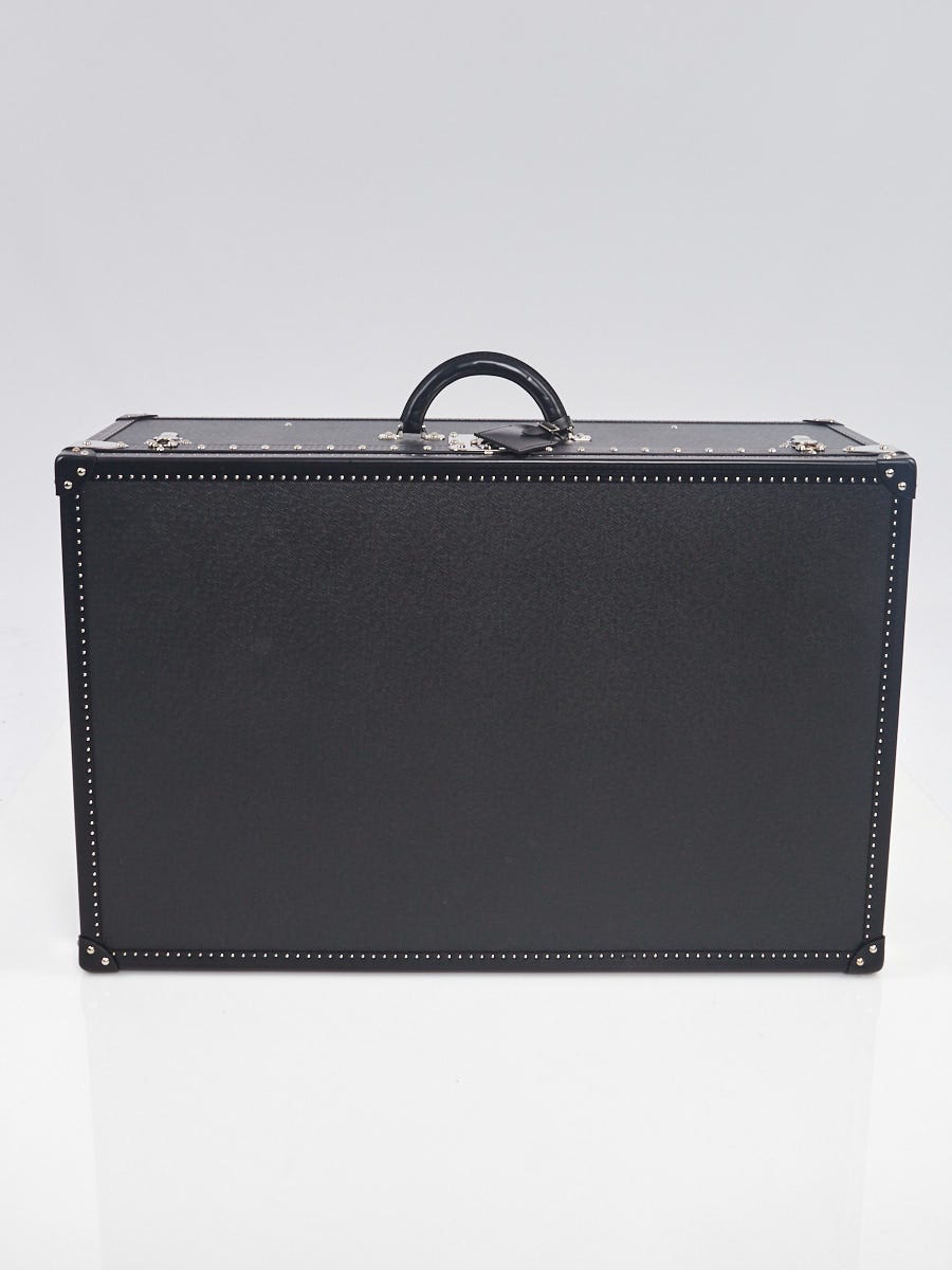 Louis Vuitton Black Taiga Leather Alzer 70 Hardsided Trunk