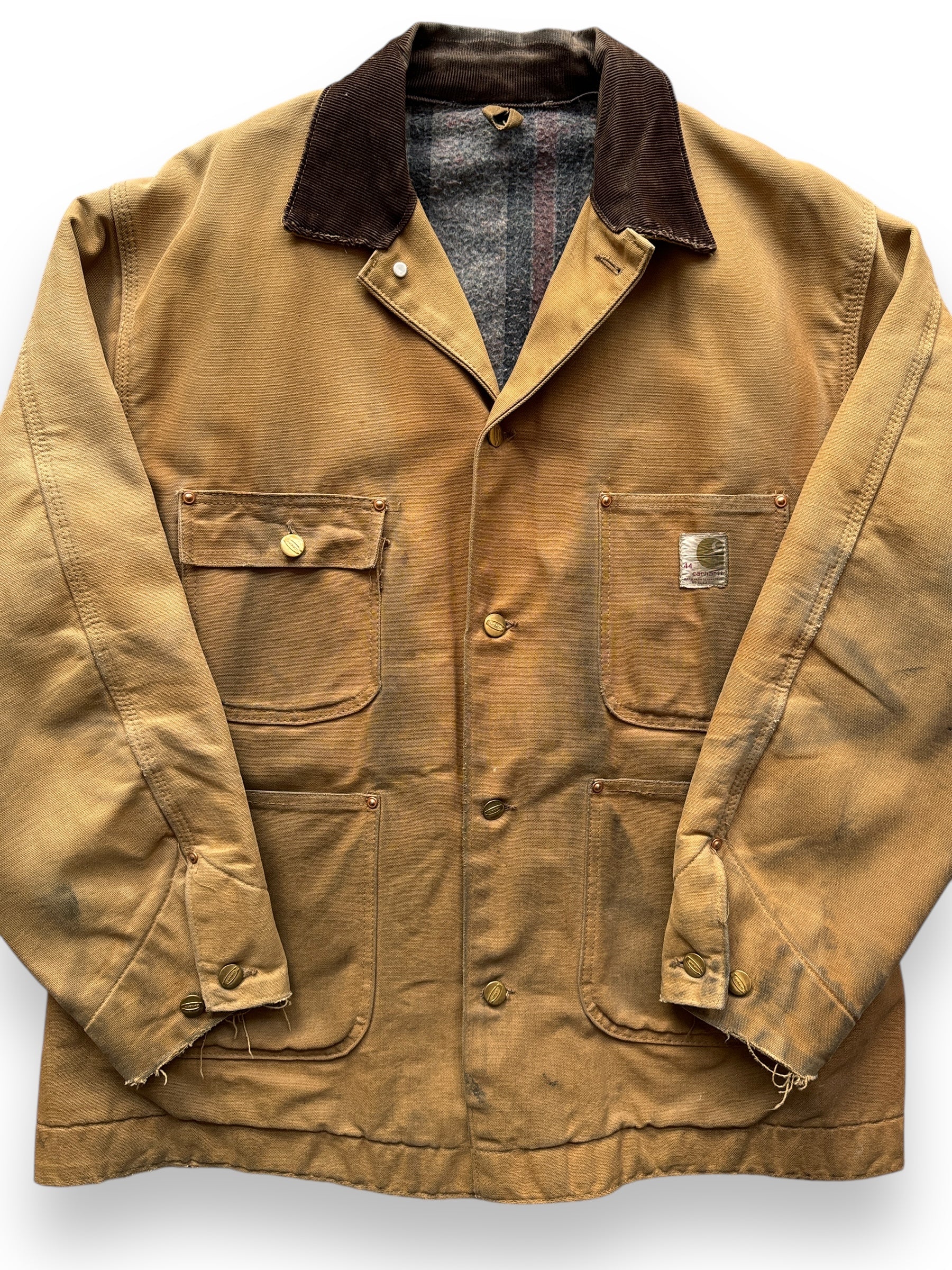 Vintage 70's Carhartt Chore Jacket SZ 44 – The Barn Owl Vintage Goods