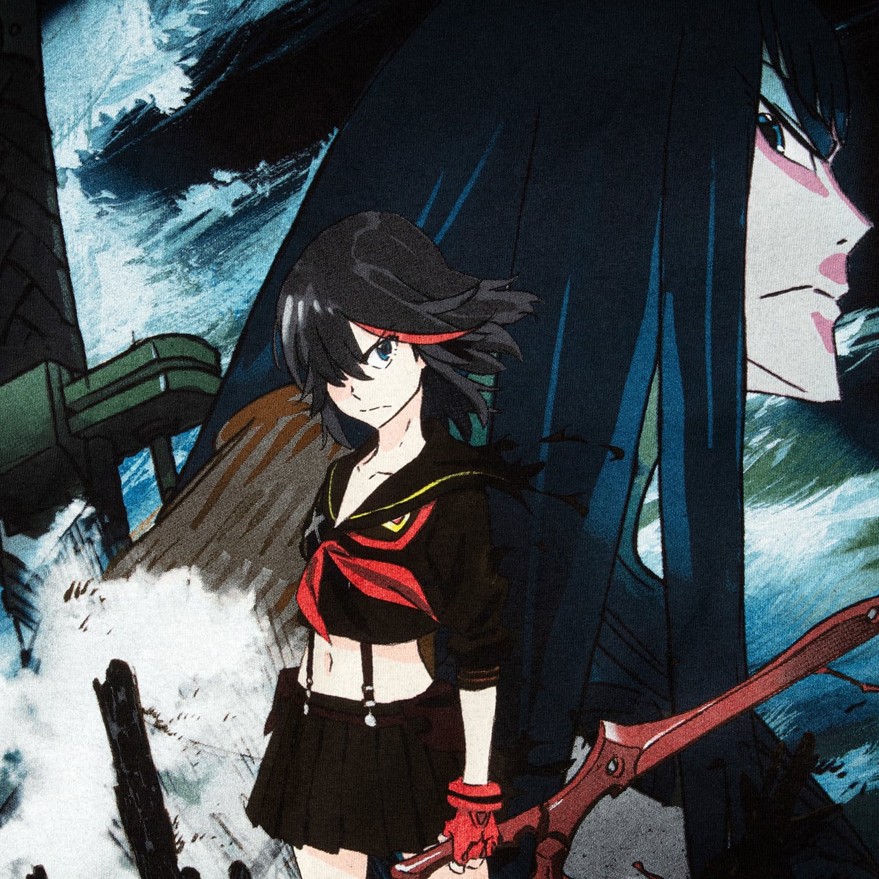 KILL la KILL × GEEKS RULE 15 SILKSCREEN PRINTING T SHIRT vol.01