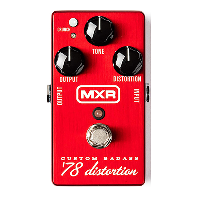 MXR / M78 ディストーションの特徴と使い方等をレビュー。真空管アンプ