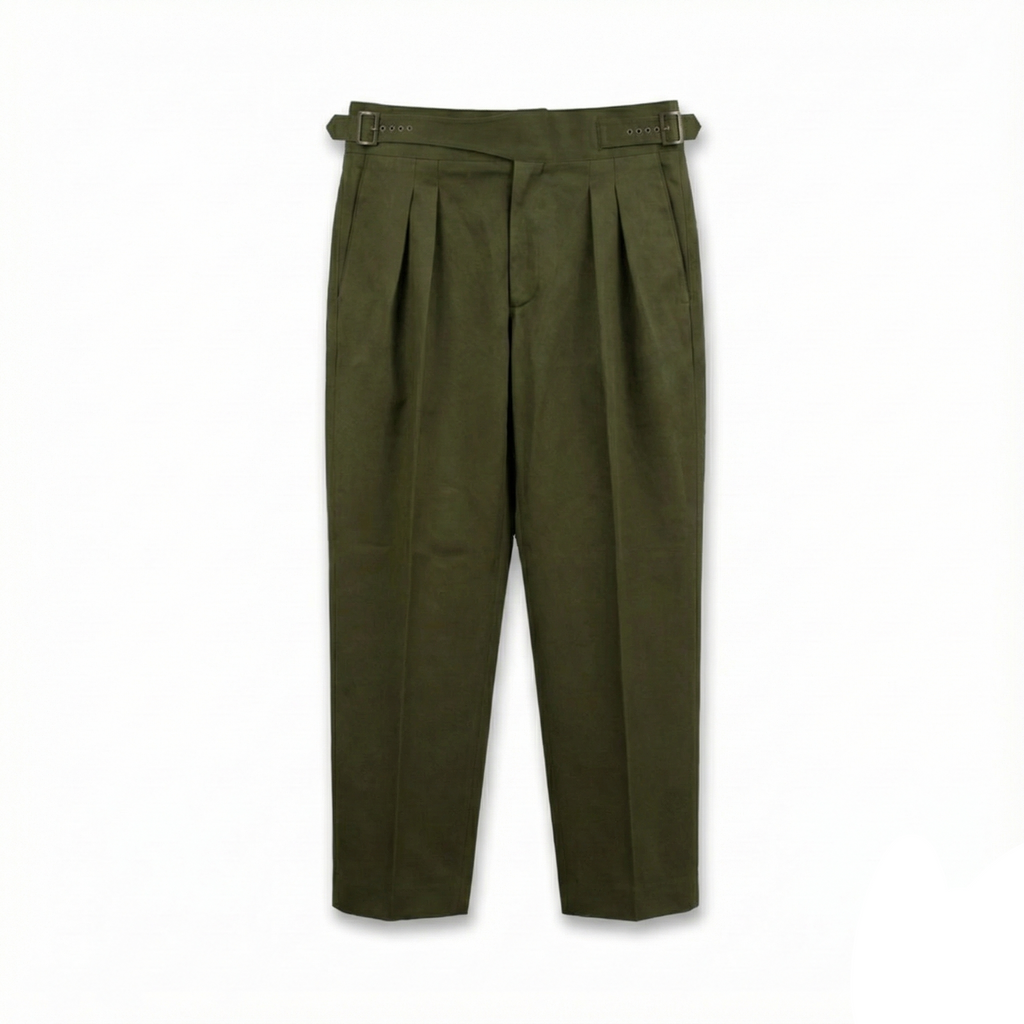 Gurkha Pantolon - Haki Yeşil – Bonherre