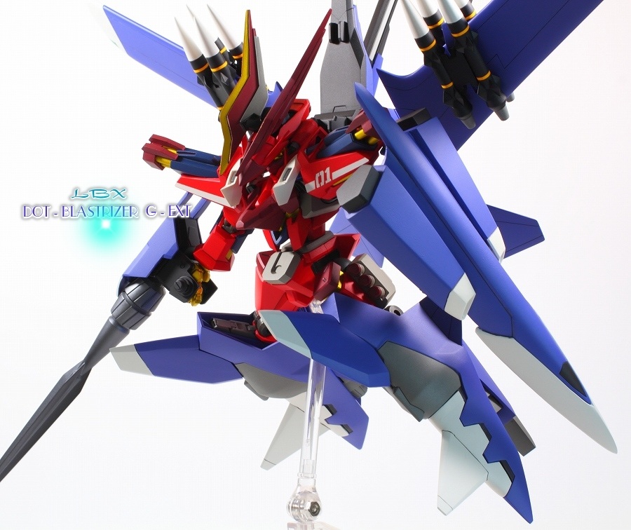 LBX】 ドットブラスライザー・ジーエクスト 完成しました | ガンプラ0079