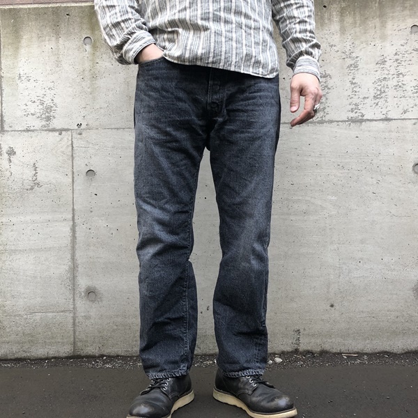 ウエアハウス “2ND-HAND 1100 BLACK (USED WASH)” | 北海道千歳