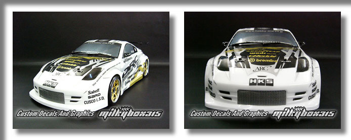 YOKOMO ORC Z33 FAIRLADY Z - ミルキーボックス - バイナル