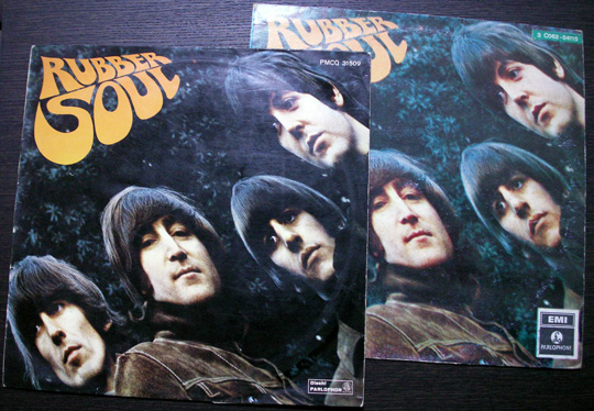 Rubber Soulのイタリア盤/Beatles | analog Beat