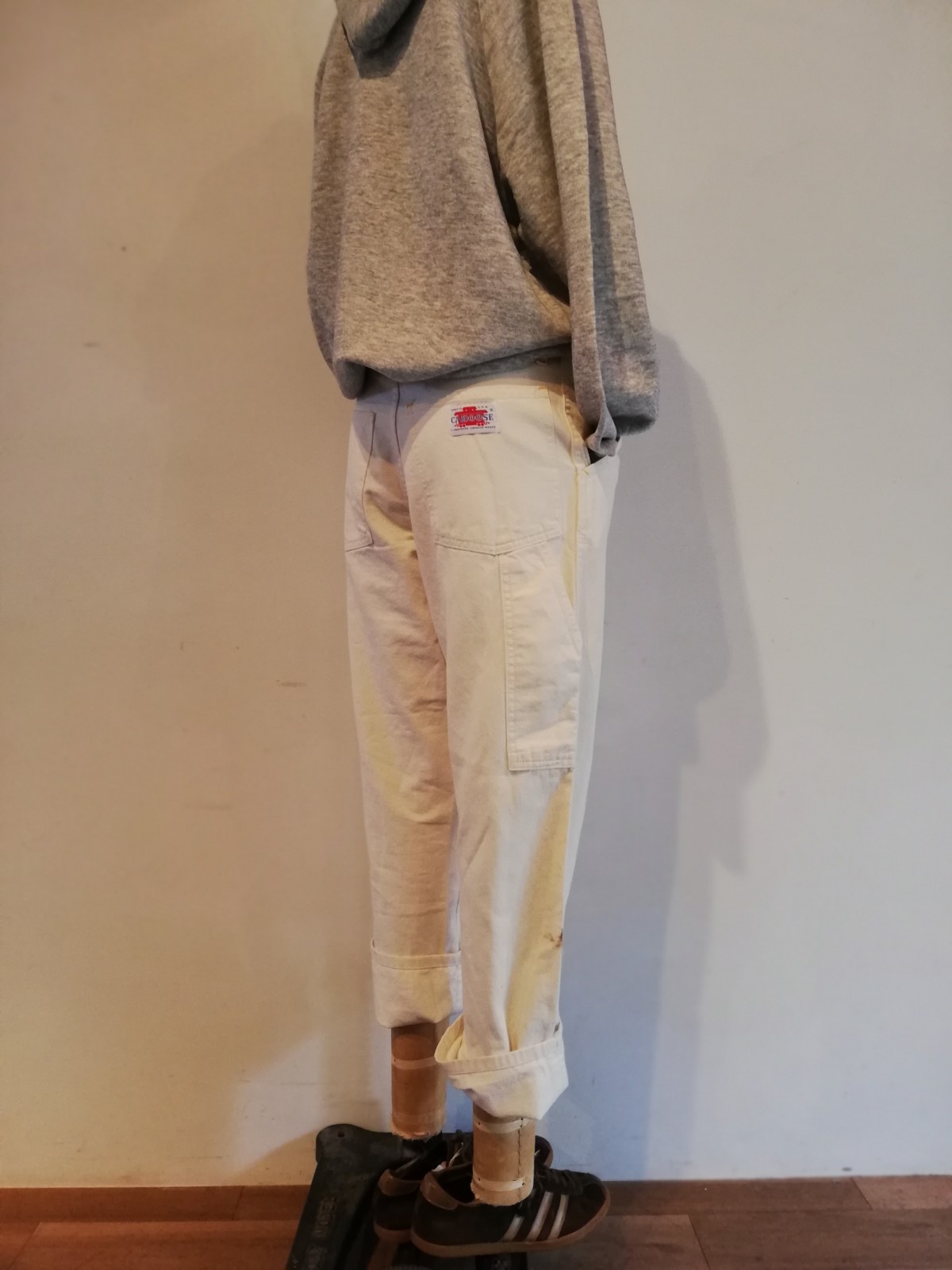 CABOOSE” painter pants – BROWN. | 京都 二条新町の生活雑貨店