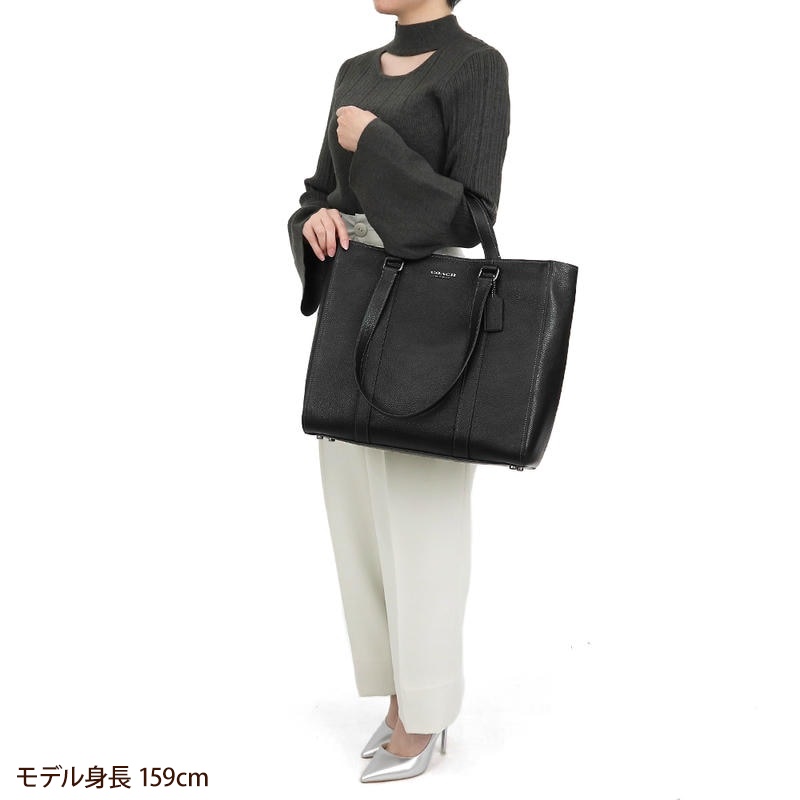 Brandol / COACH コーチ トートバッグ 2way 肩がけ ハドソン レザー