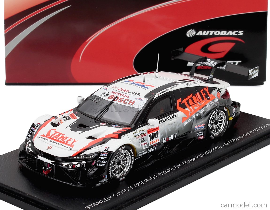 ミニカー Spark 1/43 STANLEY CIVIC TYPE R-GT 2025 スパーク 1/43