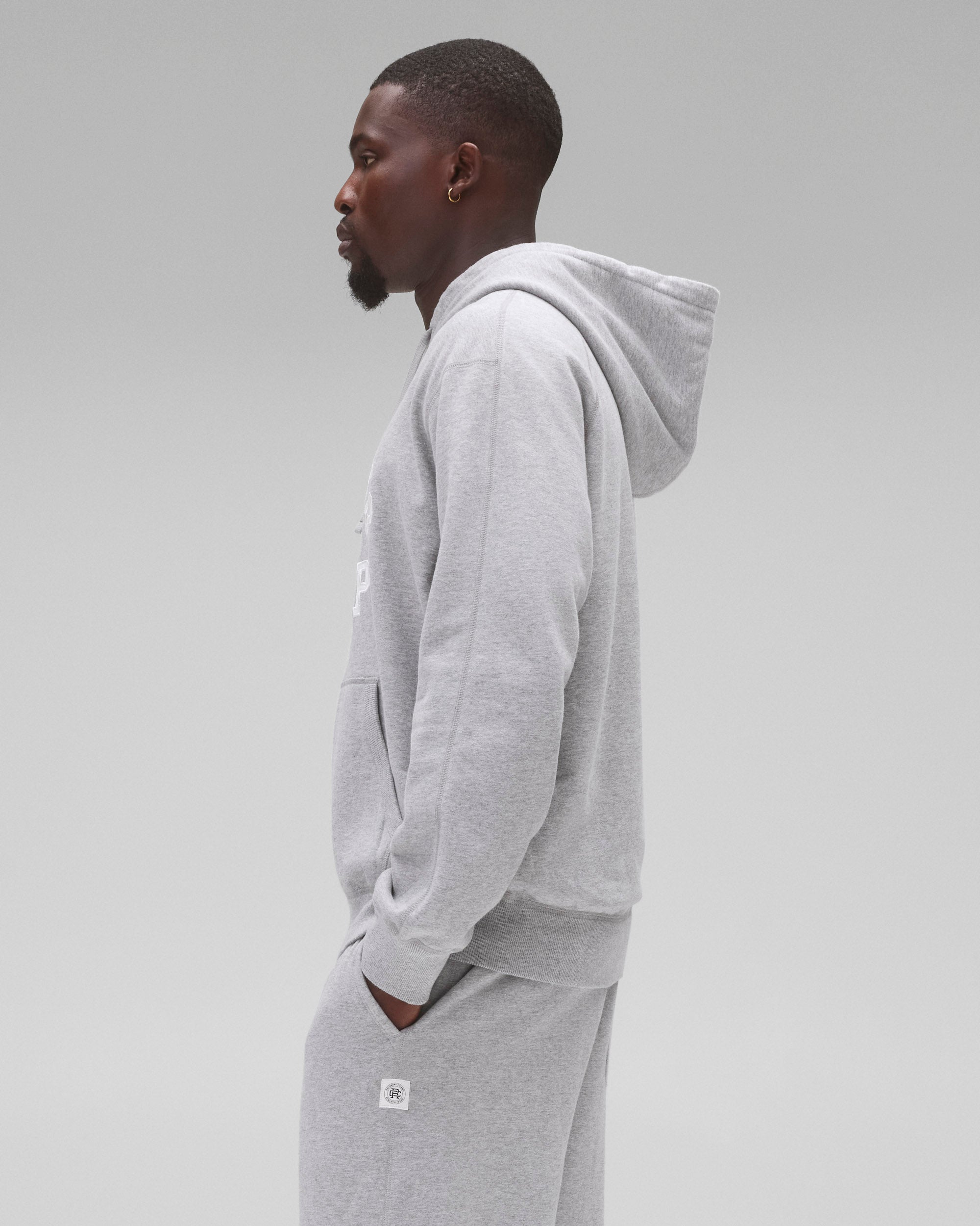 Midweight Terry Arch Logo Standard Hoodie | Reigning Champ
