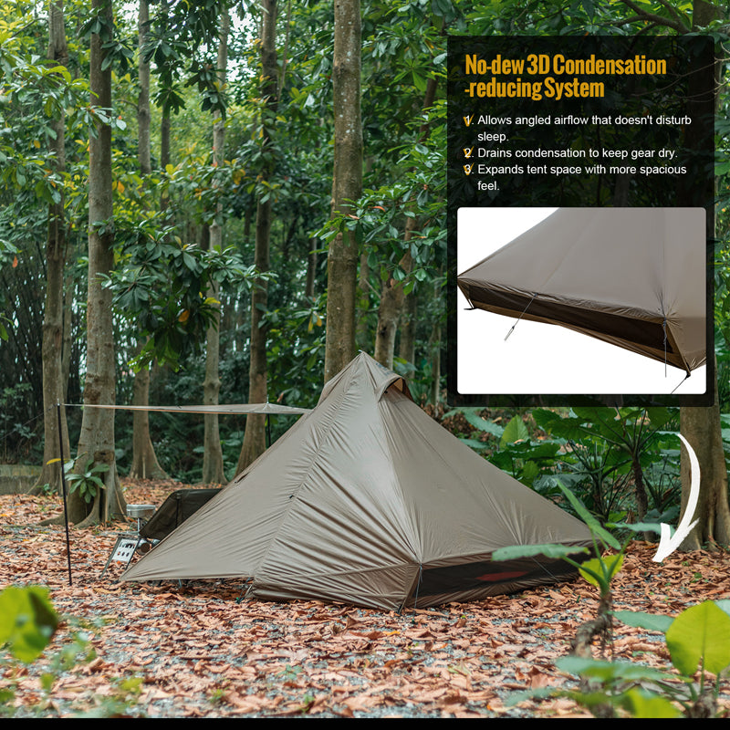 OneTigris TETRA 超軽量テント 2人用 – OneTigris Camping