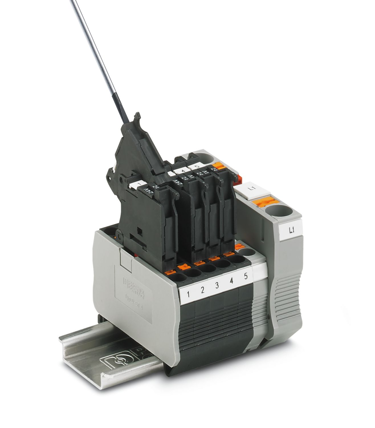 PT 4-L/HESI (5X20) - Fuse modular terminal block - 3002608